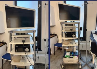 System wizyjny do diagnostyki nowotworów pęcherza moczowego wraz z czterema giętkimi wideocystoskopami